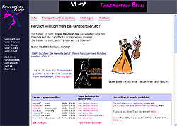 Du willst tanzen oder tanzen lernen? - Finde Deinen Dancing Star auf www.tanzpartner1.de!